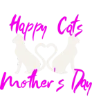 Discover Cat Mother s Day Happy Cats Mother s Day T-Shirts