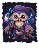 Discover Cute Owl as a Wizard Owls fans T-Shirts