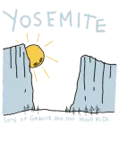 Discover Yosemite Lots Of Granite And Not Much Else. T-Shirts