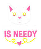 Discover My Co Worker Is Needy Funny Work From Home Cat T-Shirts