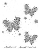 Discover Her Fight Is My Fight Asthma Awareness Butterfly T-Shirts