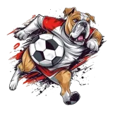 Discover A sports and athletic theme featuring a bulldog T-Shirts