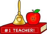 Discover Teacher Appreciation Cute Apple And Bell With Book T-Shirts