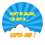 Discover Super-dad super-hero Best dad Father's day Comics T-Shirts