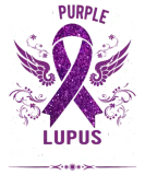Discover I Wear Purple For Lupus Awareness Month Men Women T-Shirts
