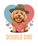 Discover Doodle Dad Goldendoodle Cute Dog Dad Dog Lover T-Shirts
