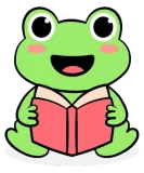 Discover Cute Frog Reading Book Kawaii T-Shirts