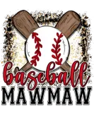 Discover Baseball Mawmaw Leopard Baseball Family T-Shirts