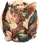 Discover Cottagecore Forest Fairy Elf Floral Anime Aestheti T-Shirts