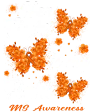 Discover Her Fight Is My Fight MS Awareness Butterfly T-Shirts