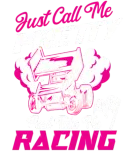Discover Dirt Track Racing Race Sprint Car Girlfriend T-Shirts