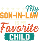 Discover Retro My Son In Law Is My Favorite Child From T-Shirts