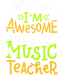 Discover Music Teacher Awesome Music Musical T-Shirts