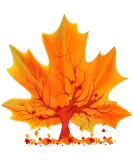 Discover Maple Leaf Autumn Tree Orange Fall Leaves Season T-Shirts
