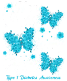 Discover Her Fight Is My Fight T1D Awareness Butterfly T-Shirts
