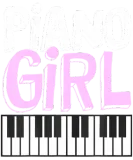 Discover Piano Girl Funny Pianist Music Keyboardist T-Shirts