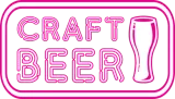 Discover Craft Beer Pink Neon Bar Sign T-Shirts