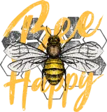 Discover Bee Happy T-Shirts