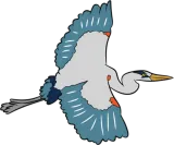Discover Great Blue Heron Bird Birdwatching Blue T-Shirts