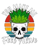 Discover Herbalism You Make Me Feel Alive Retro Herb Lover T-Shirts