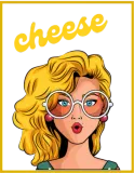 Discover Cheese Girl T-Shirts