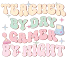 Discover Teacher By Day Gamer By Night, Happy Game Day T-Shirts