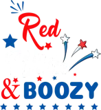 Discover Red White And Boozy 4th Of July green aesthetic T-Shirts