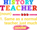 Discover History Teacher Definition Funny Back To School T-Shirts