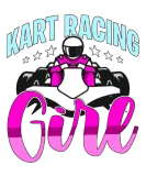 Discover Kart Racing Girl Car Racing Motorsport Kart Racer T-Shirts
