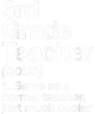 Discover 3rd Grade Teacher Definition Funny Back To School T-Shirts