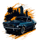 Discover Muscle Classic Car T-Shirts
