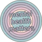 Discover Mental Health Matters | Retro Circle French Grey T-Shirts