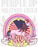 Discover Purple Up Military Child Purple Up Unicorn For T-Shirts
