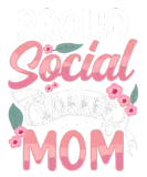 Discover Proud Social Worker Mom Job Graduation Work T-Shirts