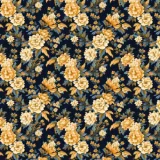 Discover Flowers Seamless Pattern Floral Happy Blossom Art T-Shirts