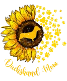Discover Sunflower Dachshund Mom Dog T-Shirts