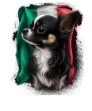 Discover Chihuahua - Italy Flag Italian Funny Dog Souvenir T-Shirts