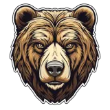 Discover Brown Bear Face - Nature's Charm T-Shirts