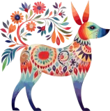 Discover Mexican dog folk art T-Shirts