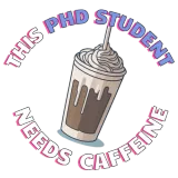 Discover This PhD Student Needs Caffeine - Cute Iced Coffee T-Shirts