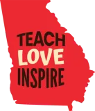 Discover Georgia Teacher Teach Love Inspire T-Shirts