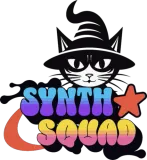 Discover Cool Cat A Retro Synth Squad Adventure in Yellow T-Shirts