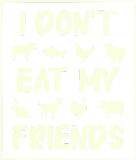 Discover Goat Turkey Pig Friends Design for Vegan People T-Shirts