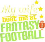 Discover My Wife Beats Me At Fantasy Football Loser Men T-Shirts