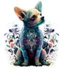 Discover Chihuahua | Cute Dog | Beautiful | Flowers | Girl T-Shirts