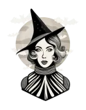 Discover Lady Witch Vintage T-Shirts