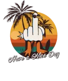 Discover Funny Seagull Middle Finger - Have a Nice Day T-Shirts