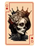 Discover Gothic Halloween Card Game Creepy Poker Cards T-Shirts