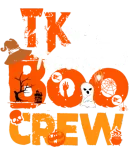Discover TK Teacher Boo Crew Ghost Funny Halloween T-Shirts