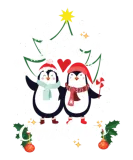 Discover Penguins First Christmas Newborn T-Shirts